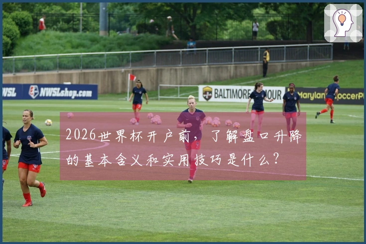 2026世界杯开户前，了解盘口升降的基本含义和实用技巧是什么？